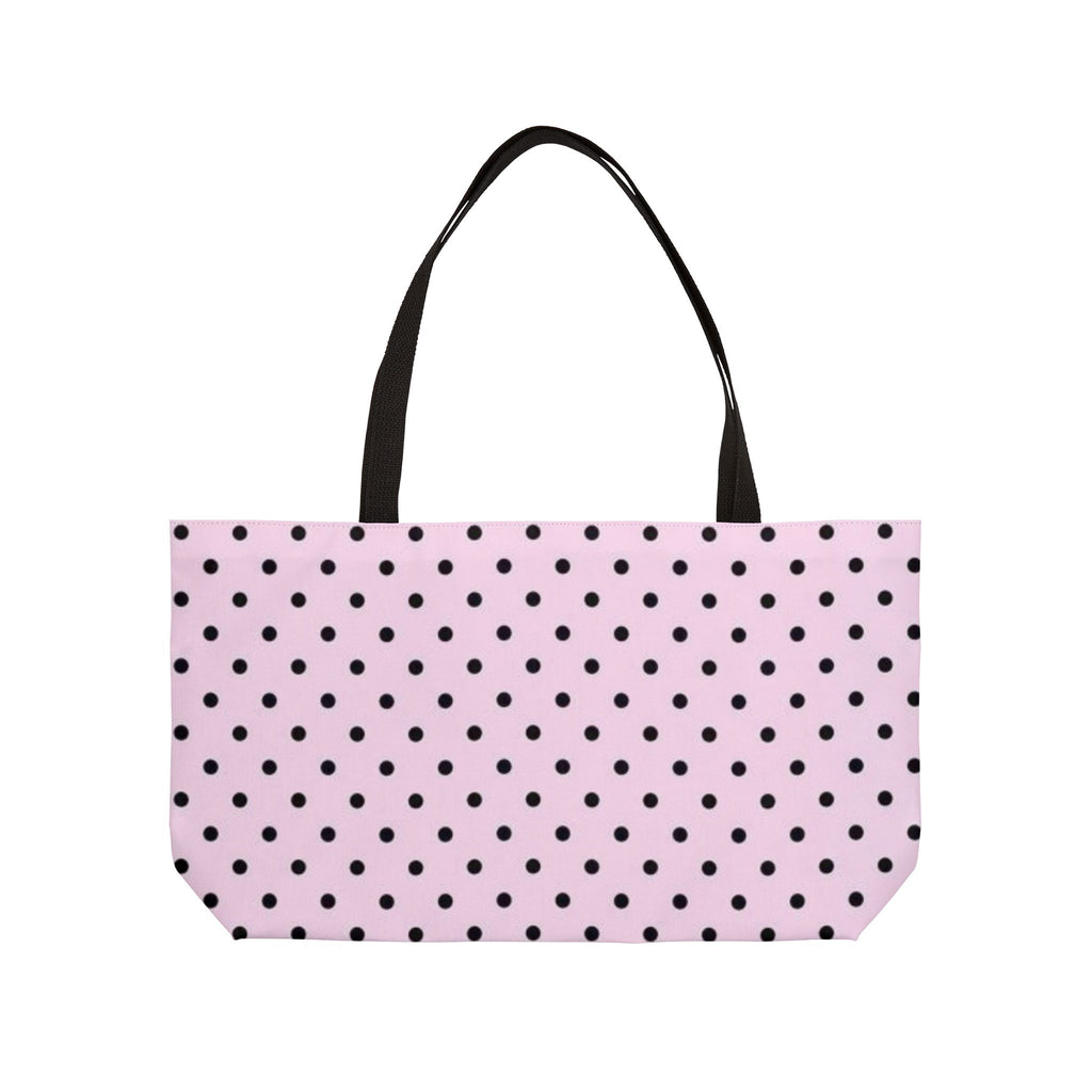 Pink Polka Dot Tote