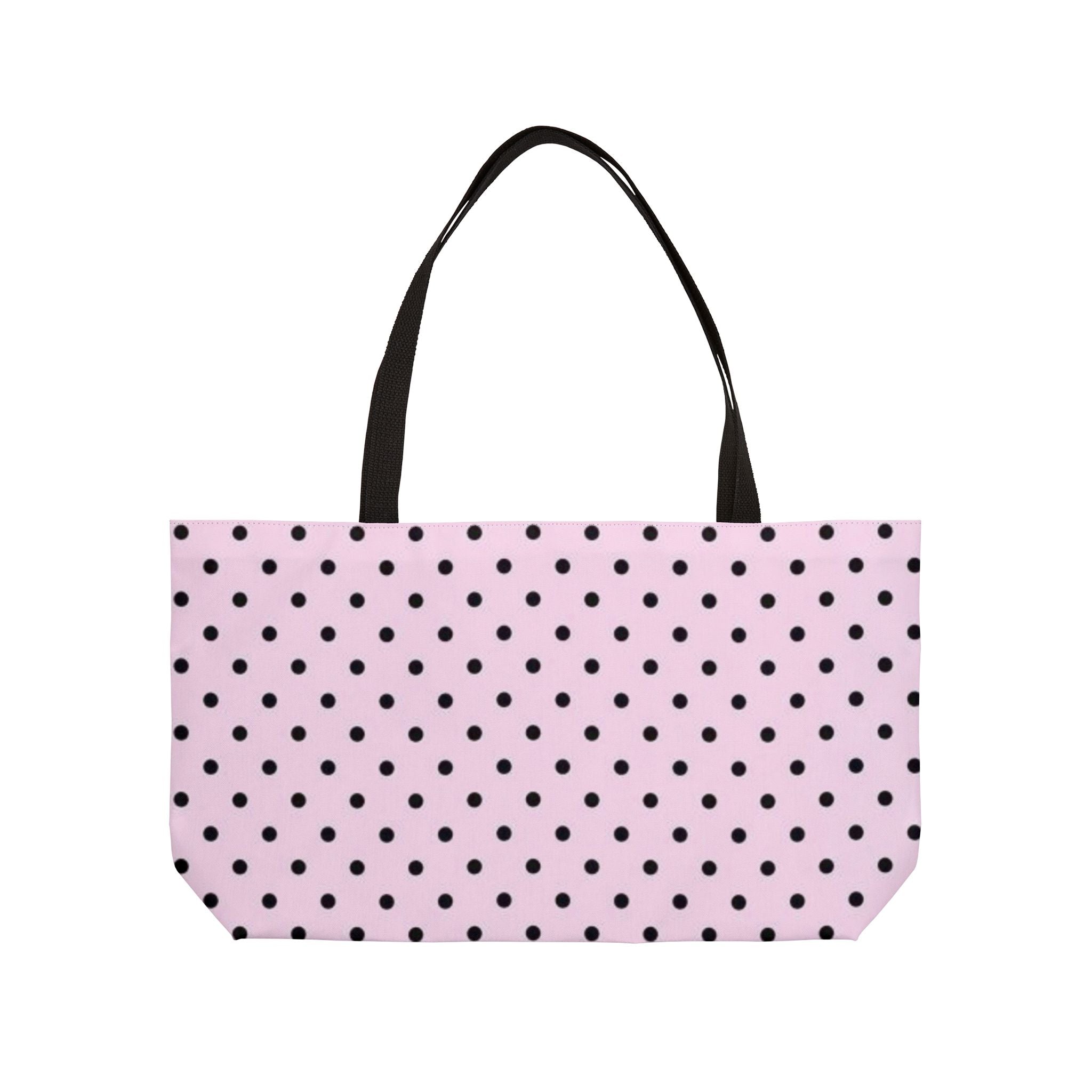 Pink Polka Dot Tote