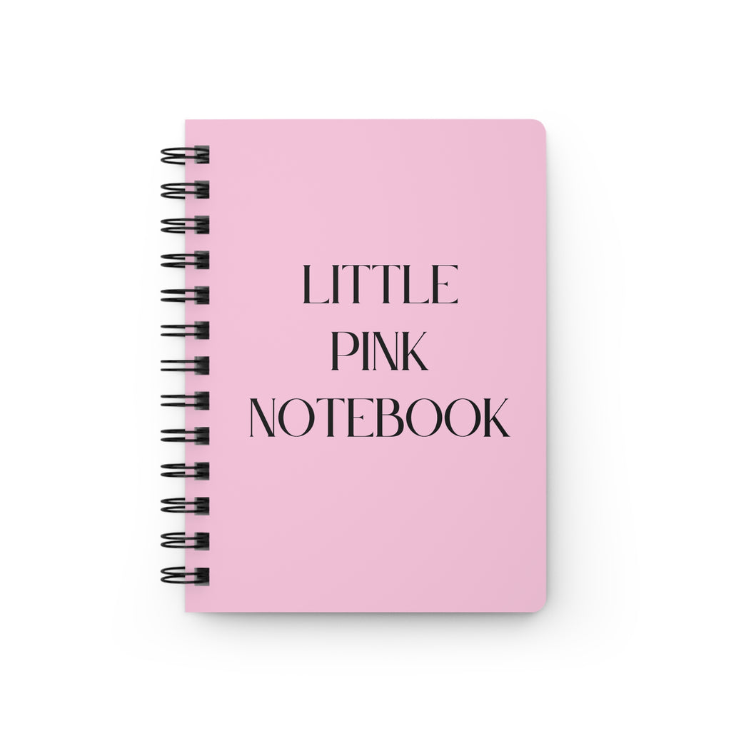 little pink notebook