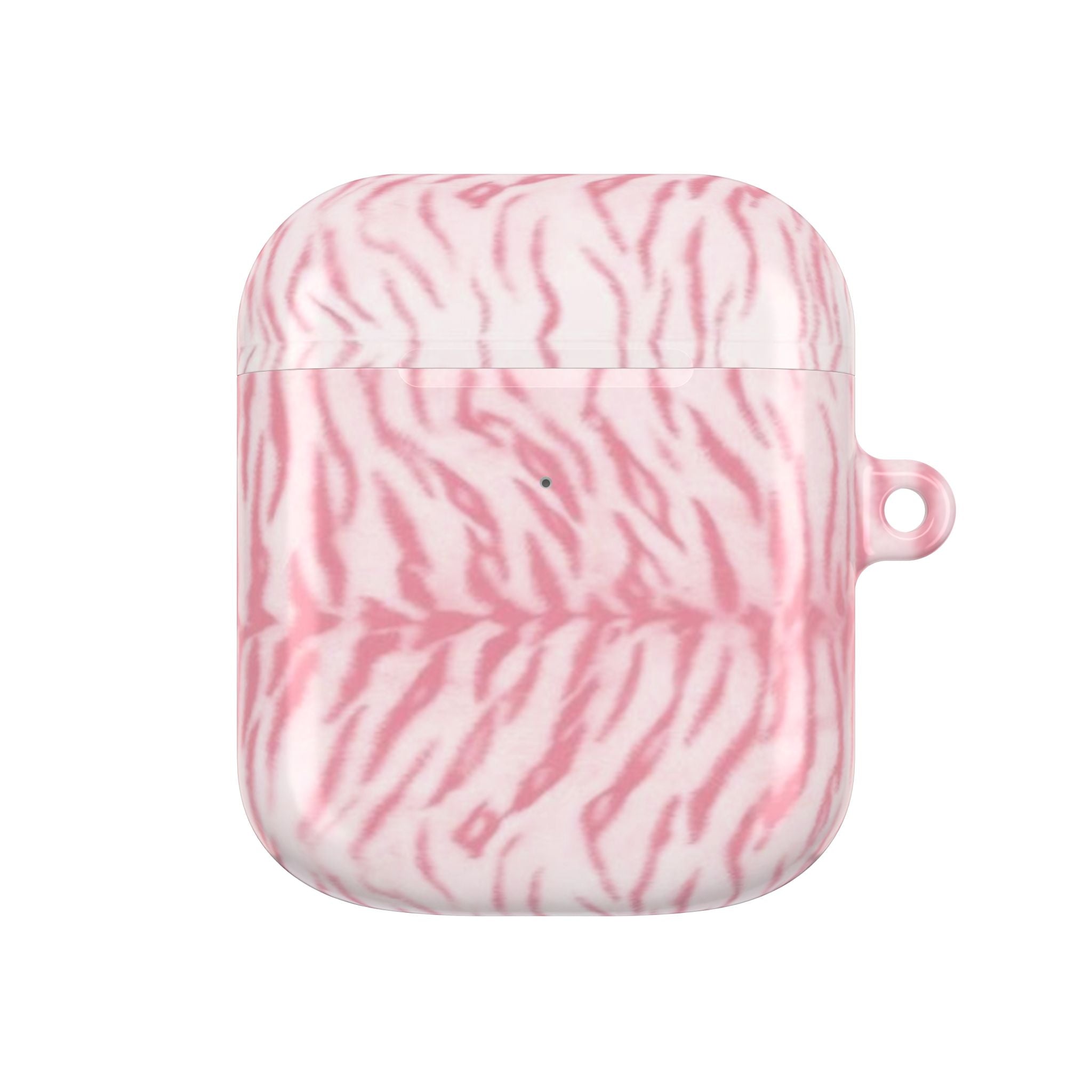Pink Zebra AirPod Case