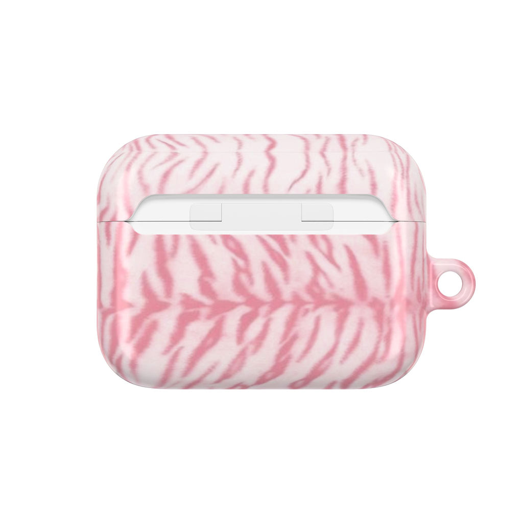 Pink Zebra AirPod Case