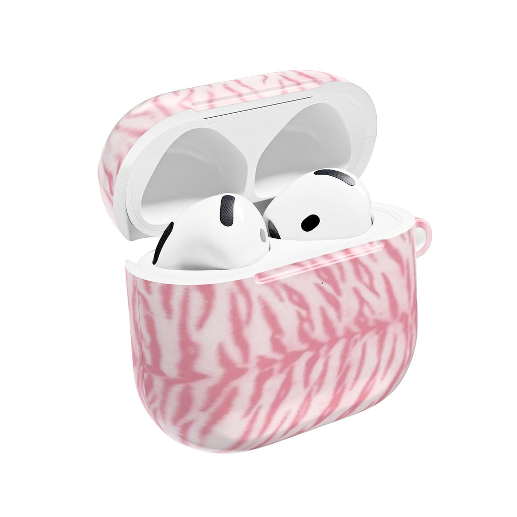 Pink Zebra AirPod Case