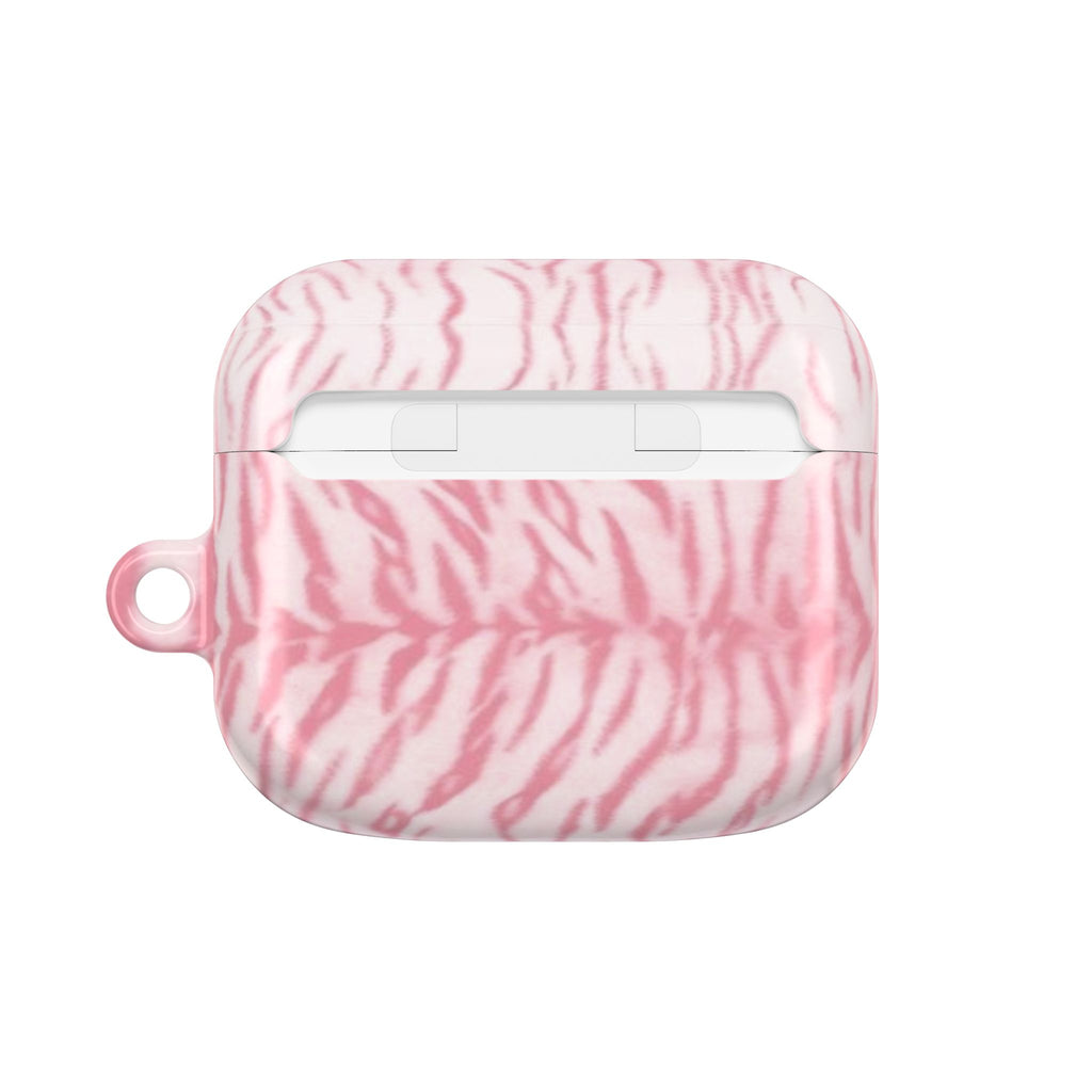 Pink Zebra AirPod Case