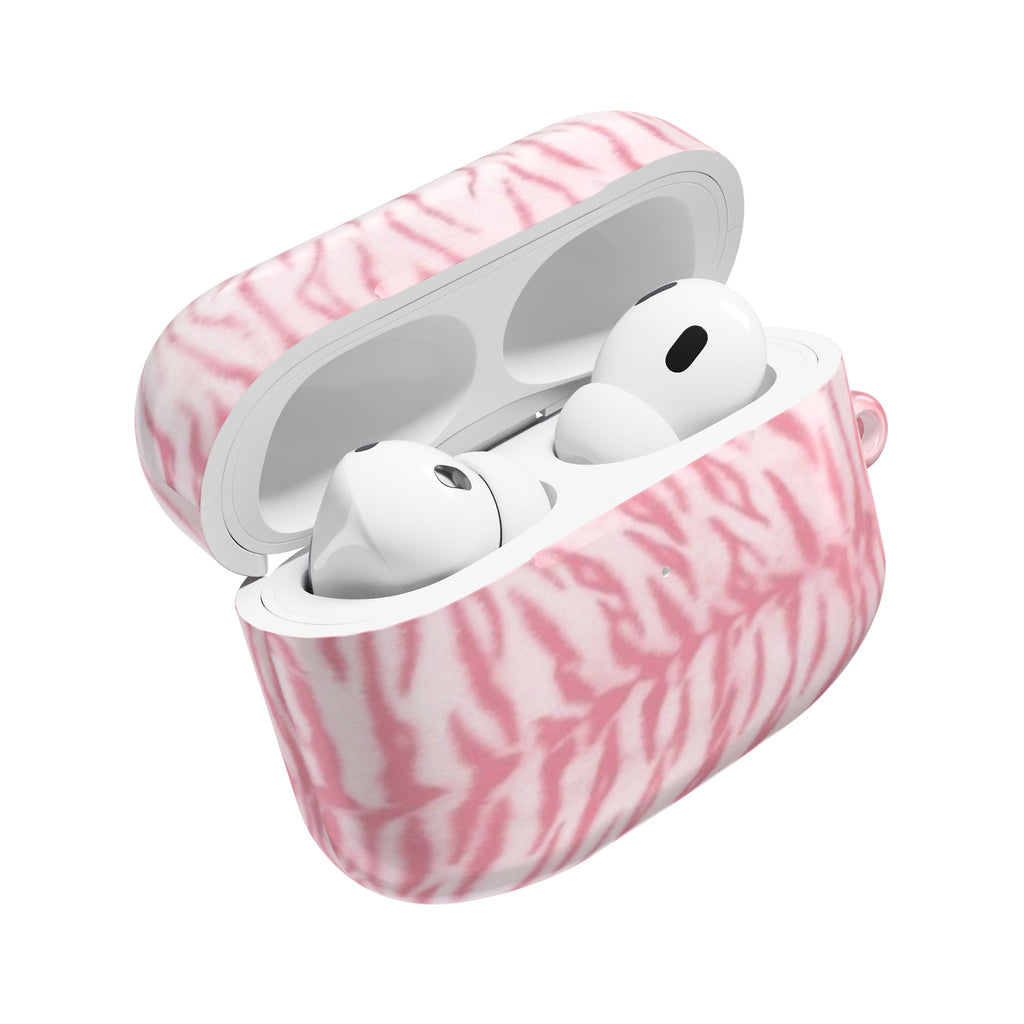 Pink Zebra AirPod Case