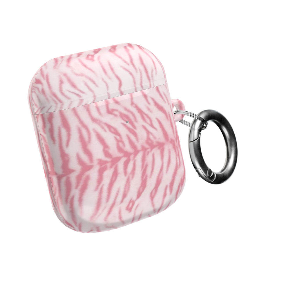 Pink Zebra AirPod Case