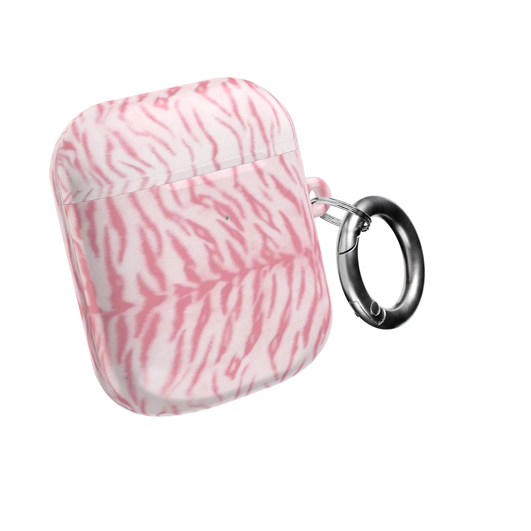 Pink Zebra AirPod Case