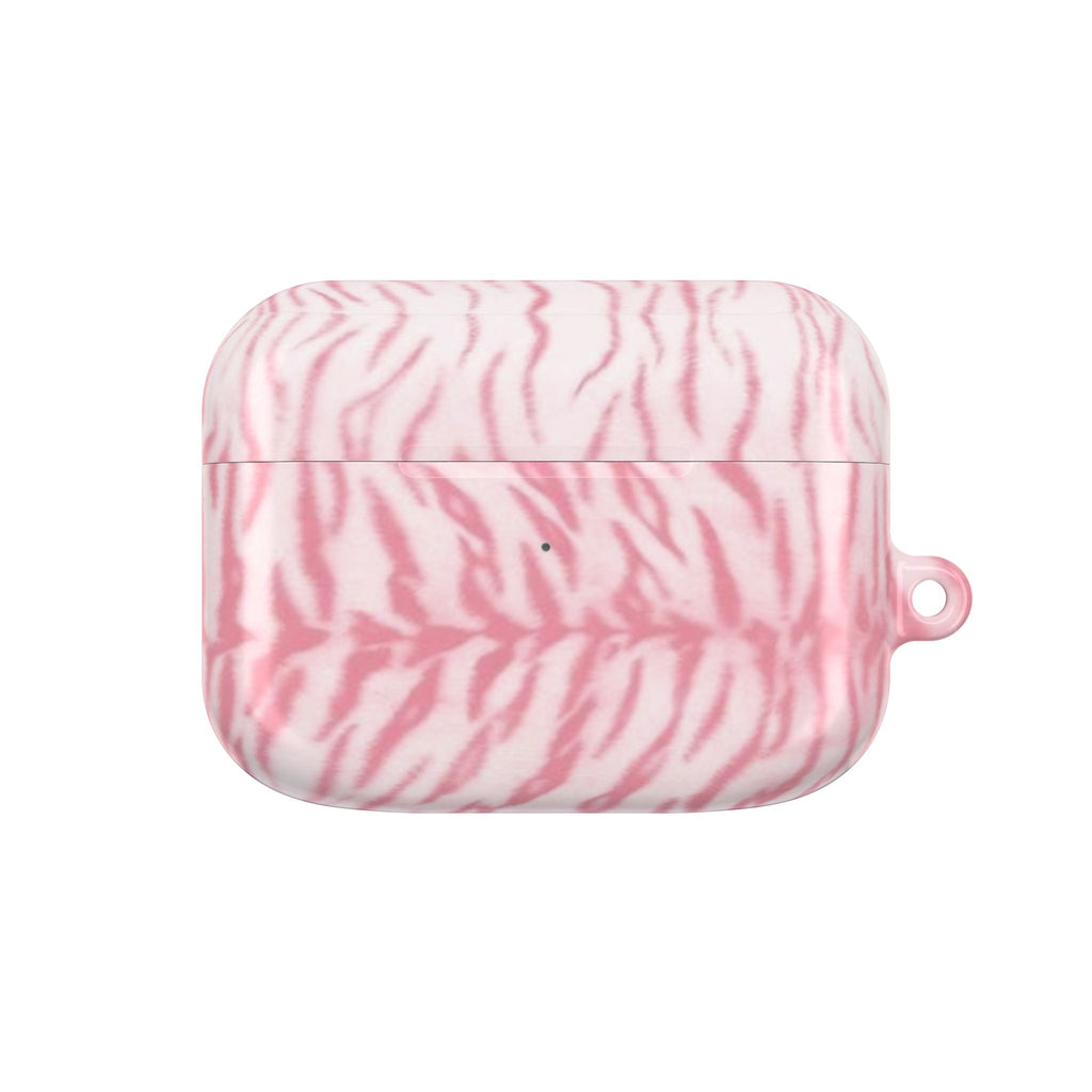 Pink Zebra AirPod Case