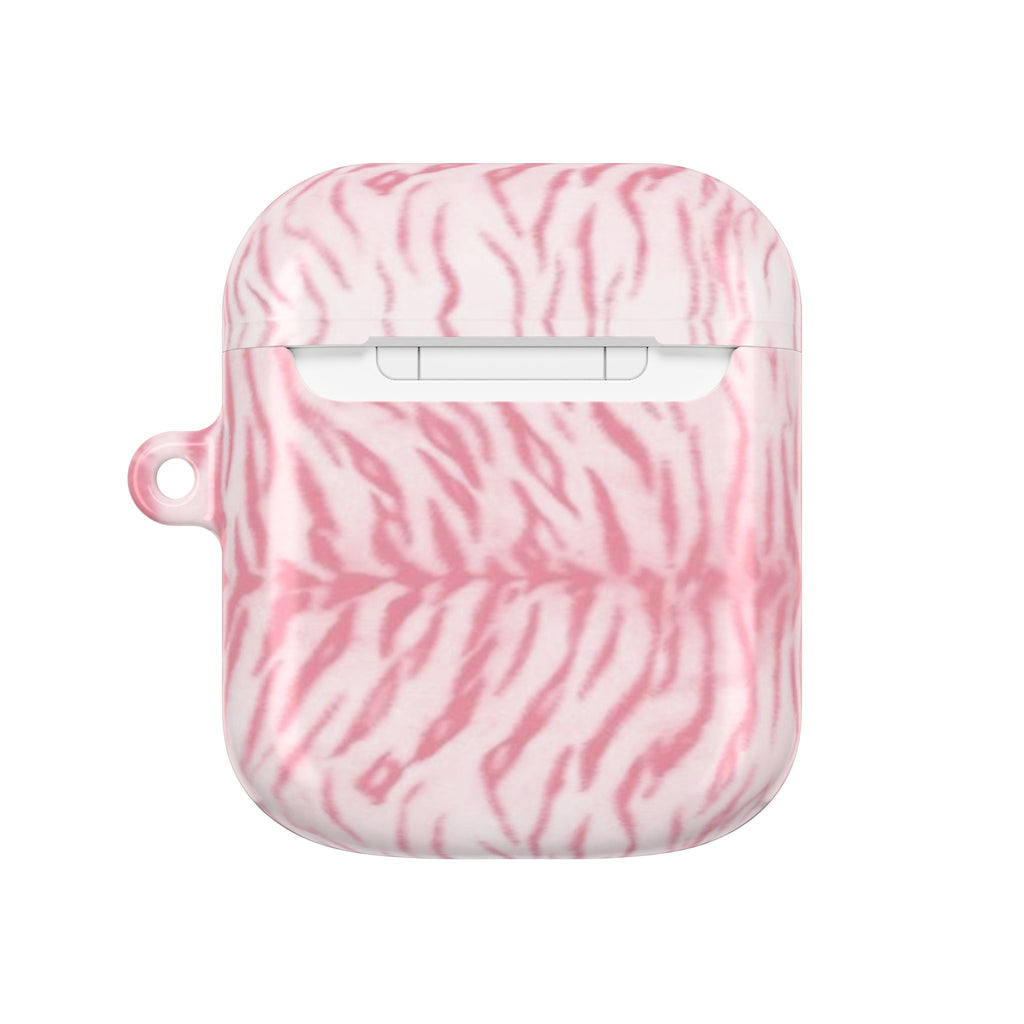 Pink Zebra AirPod Case