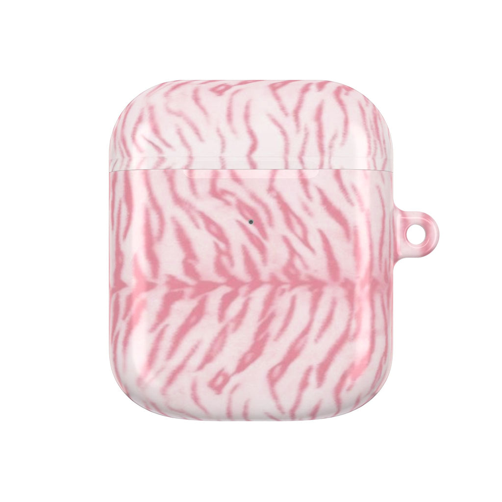 Pink Zebra AirPod Case