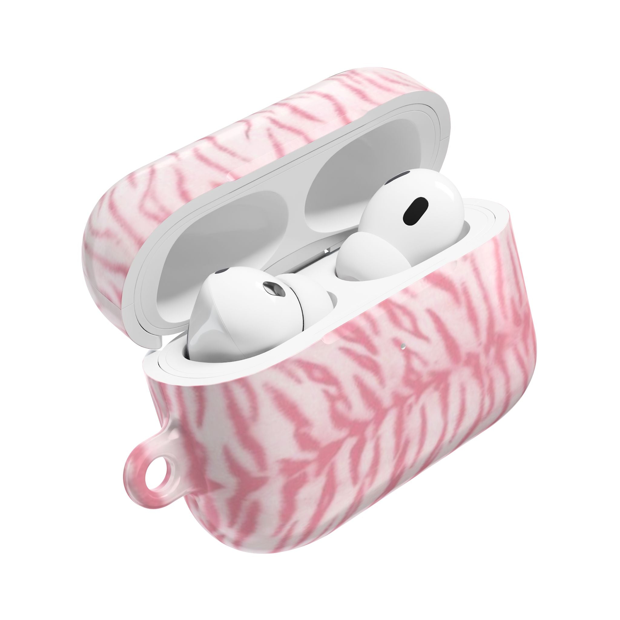 Pink Zebra AirPod Case